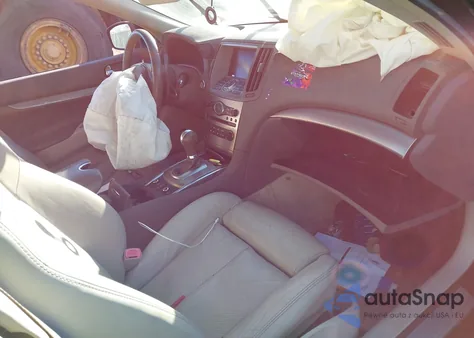 2013 Infiniti G37X из США, поврежденный, VIN JN1CV6AR2DM756302